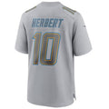 Custom #10 Gray LAC Football Shirt Top