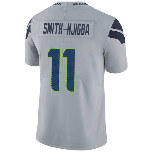 #11 Jaxon Smith-Njigba Player S.Seahawks Gray Vapor F.U.S.E. Limited Football Jerseys