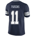 Custom #11 Navy DAL Football Shirt Top