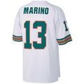 Custom #13 White Throwback MIA Football Shirt Top