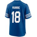 Custom #18 Royal IND Football Shirt Top