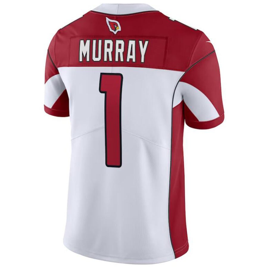 Custom #1 White ARI Football Shirt Top