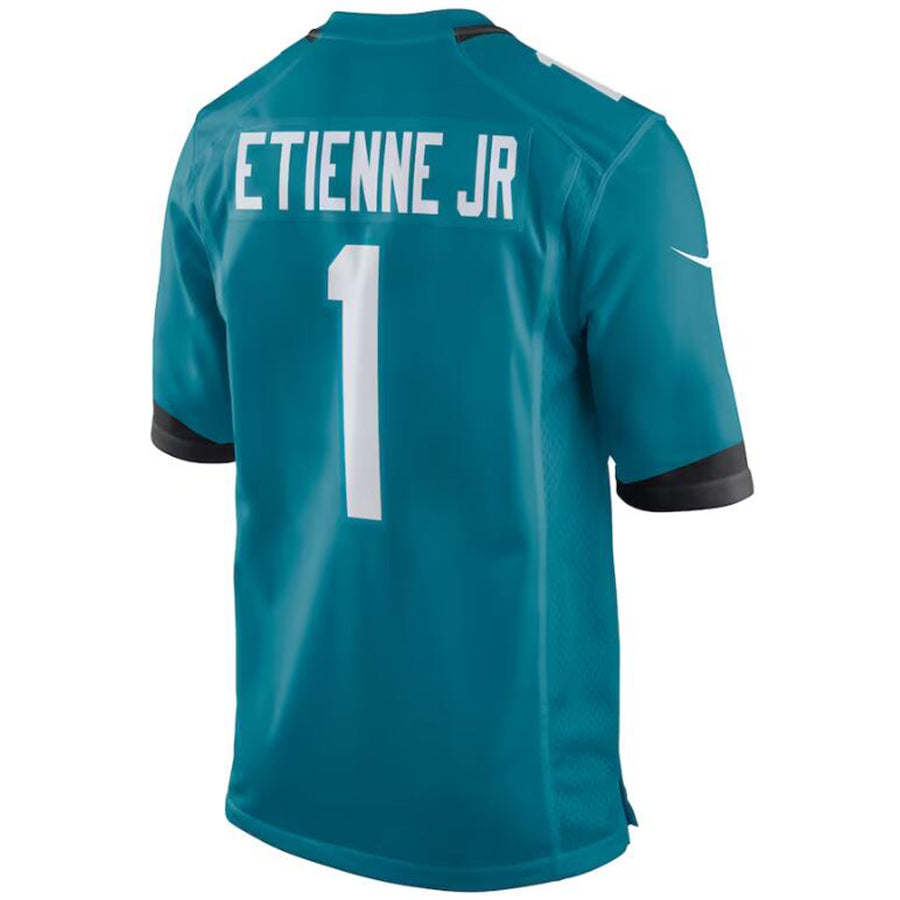 Custom #1 Teal JAX Football Shirt Top