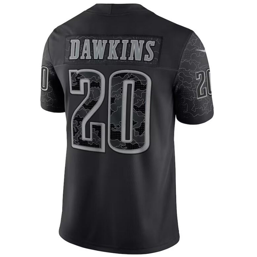 Custom #20 Black PHI Football Shirt Top