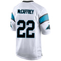 C.Panthers #22 Christian McCaffrey White Stitched Player Game Football Jerseys