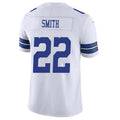 Custom #22 White DAL Football Shirt Top