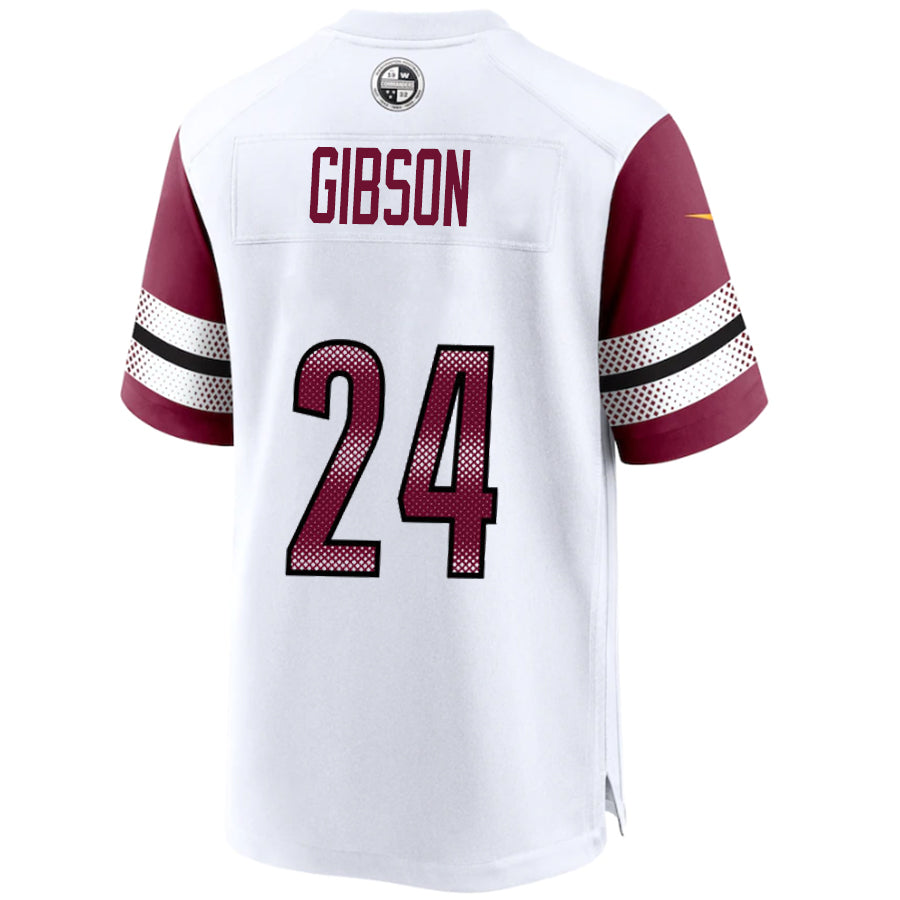 Custom #24 White WAS Football Shirt Top