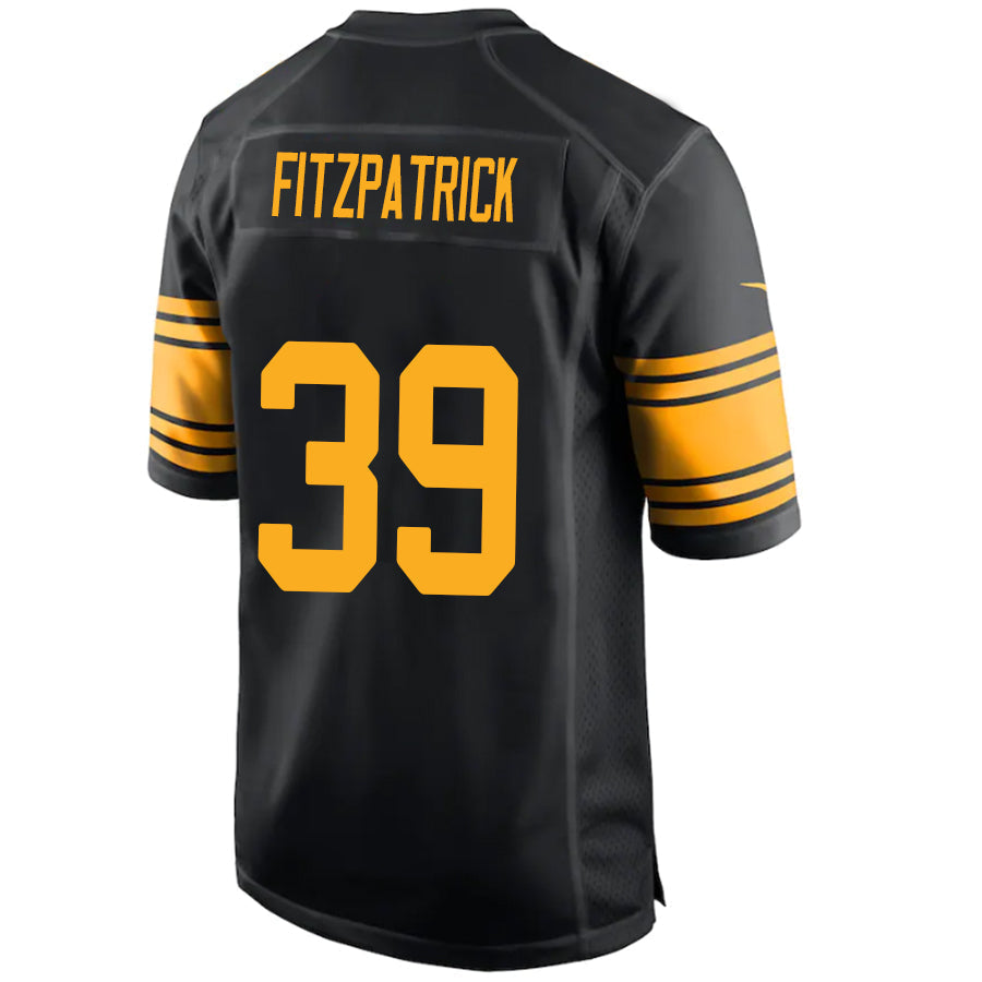 Custom #39 Black PIT Football Shirt Top