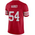 Custom #54 Scarlet SF Football Shirt Top