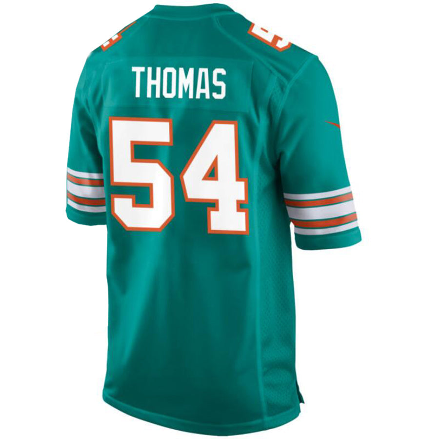 Custom #54 Aqua MIA Football Shirt Top