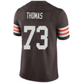 Custom #73 Brown CLE Football Shirt Top