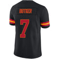 KC.Chiefs #7 Harrison Butker Player Black Vapor Limited Game Football Jerseys