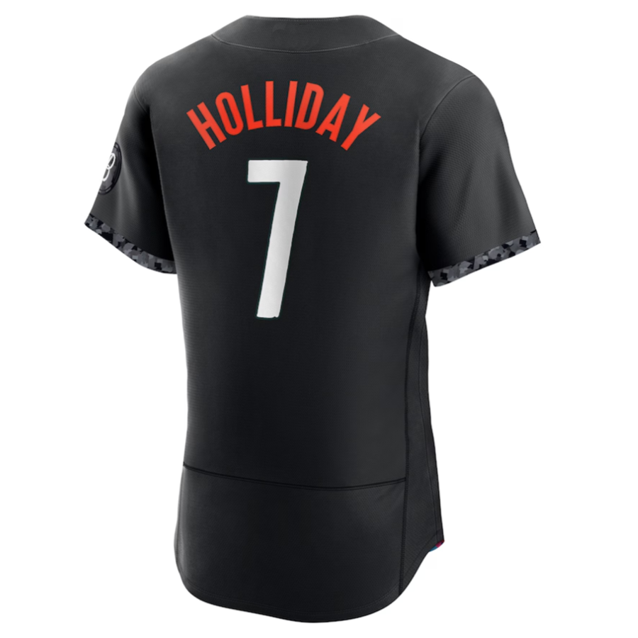 #7 Jackson Holliday Player B.Orioles Black City Connect Elite Limited Edition Baseball Jerseys
