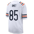 C.Bears #85 Cole Kmet White Player Game Stitched Football Jerseys