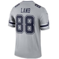 Custom #88 Gray DAL Football Shirt Top
