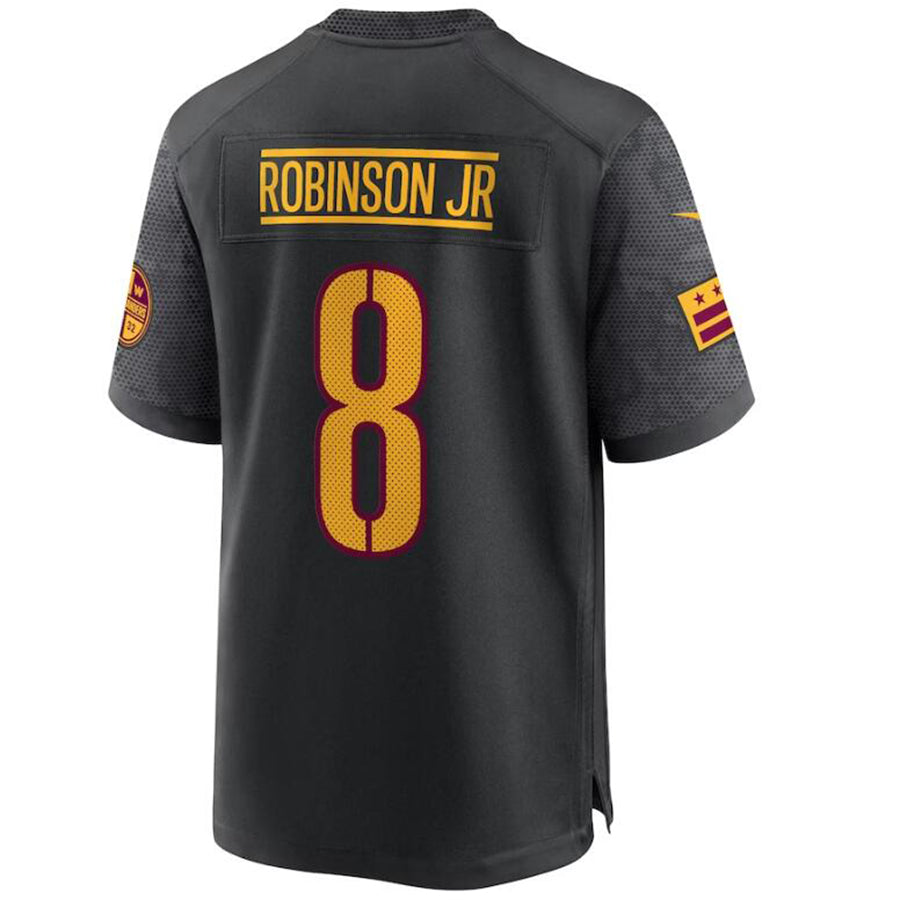 Custom #8 Black WAS Football Shirt Top