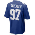 Custom #97 Royal NYG Football Shirt Top