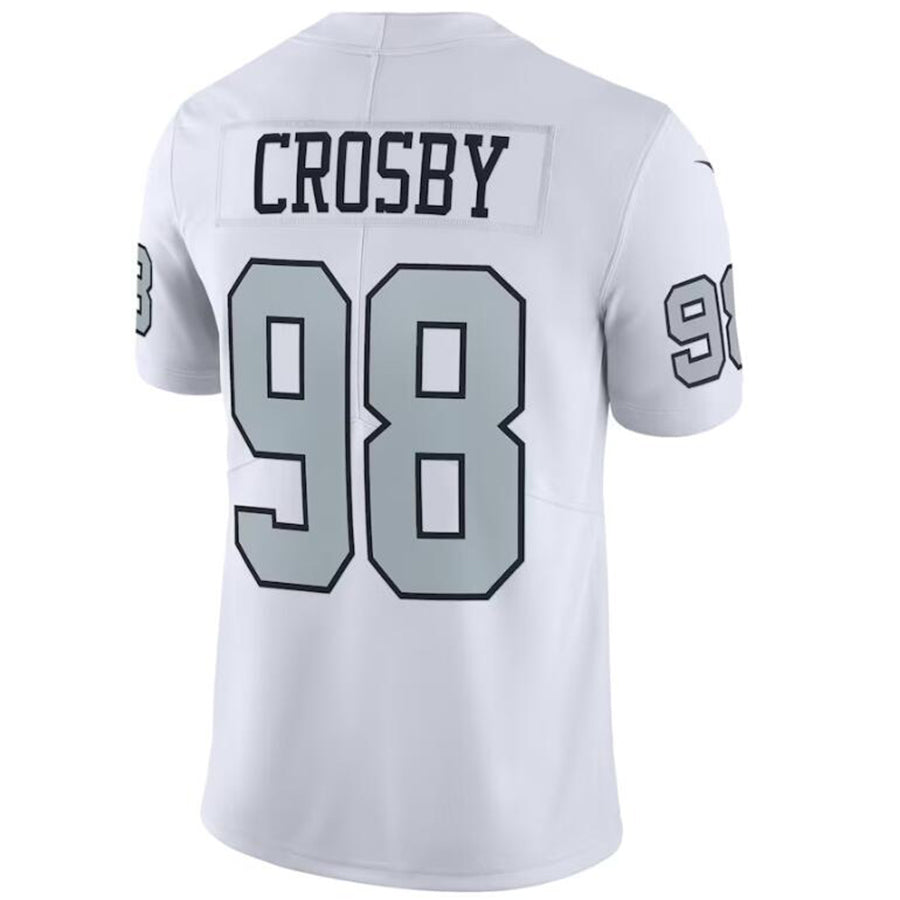 Custom #98 White LV Football Shirt Top