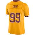 Custom #99 Gold WAS Football Shirt Top