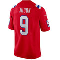 Custom #9 Red NE Football Shirt Top
