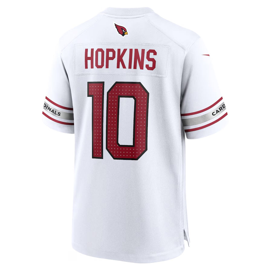 Custom #10 White ARI Football Shirt Top