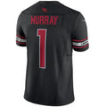 A.Cardinals #1 Kyler Murray Player Black Vapor F.U.S.E. Limited Football Jerseys