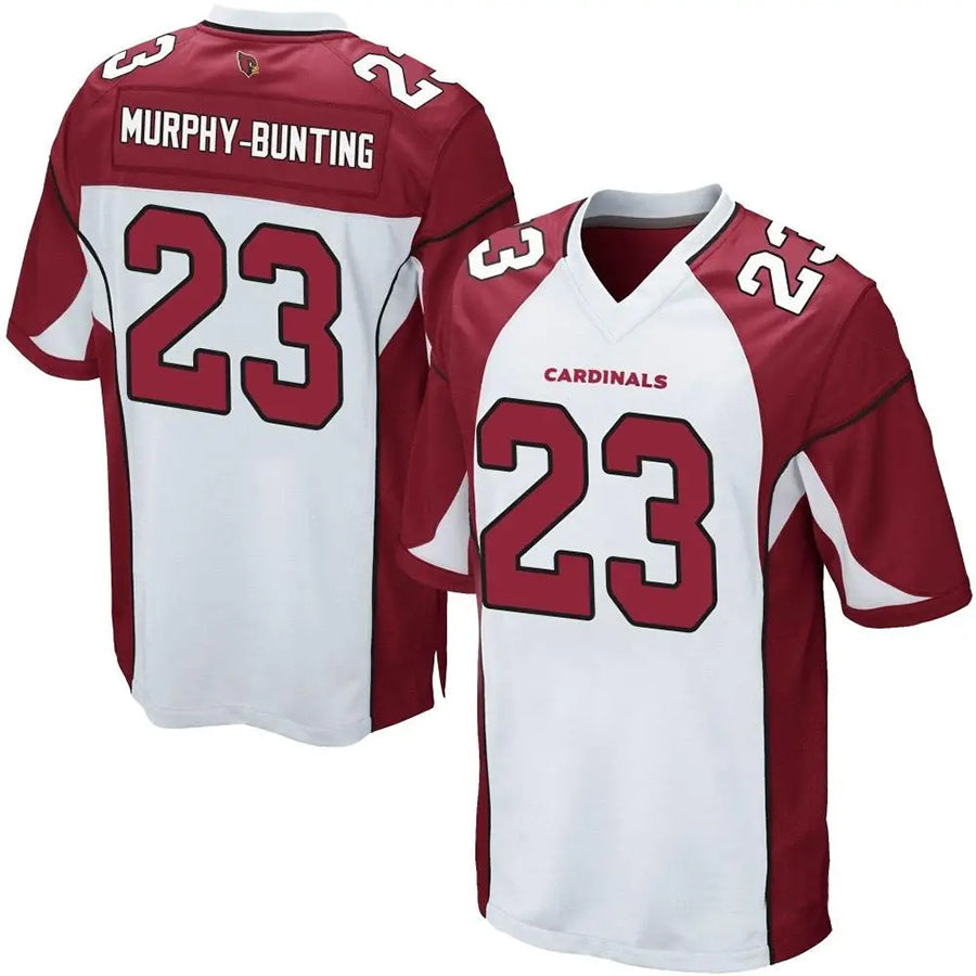 Custom #23 White ARI Football Shirt Top