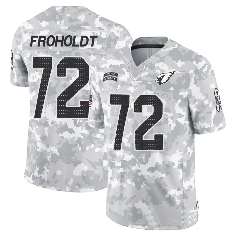 Custom #72 ARI Football Shirt Top