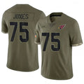 Custom #75 Olive ARI Football Shirt Top