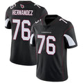 A.Cardinals #76 Will Hernandez Player Black Vapor Untouchable Elite Football Jerseys