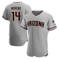 Custom #14 Gray ARI Baseball Shirt Top