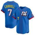 Custom #7 Blue All Star ARI Baseball Shirt Top