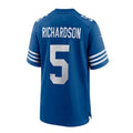 IN.Colts #5 Anthony Richardson Player Royal Alternate Game Football Jerseys