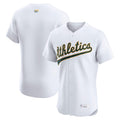 Athletics Blank Player White Limited Home Elite Baseball Jerseys