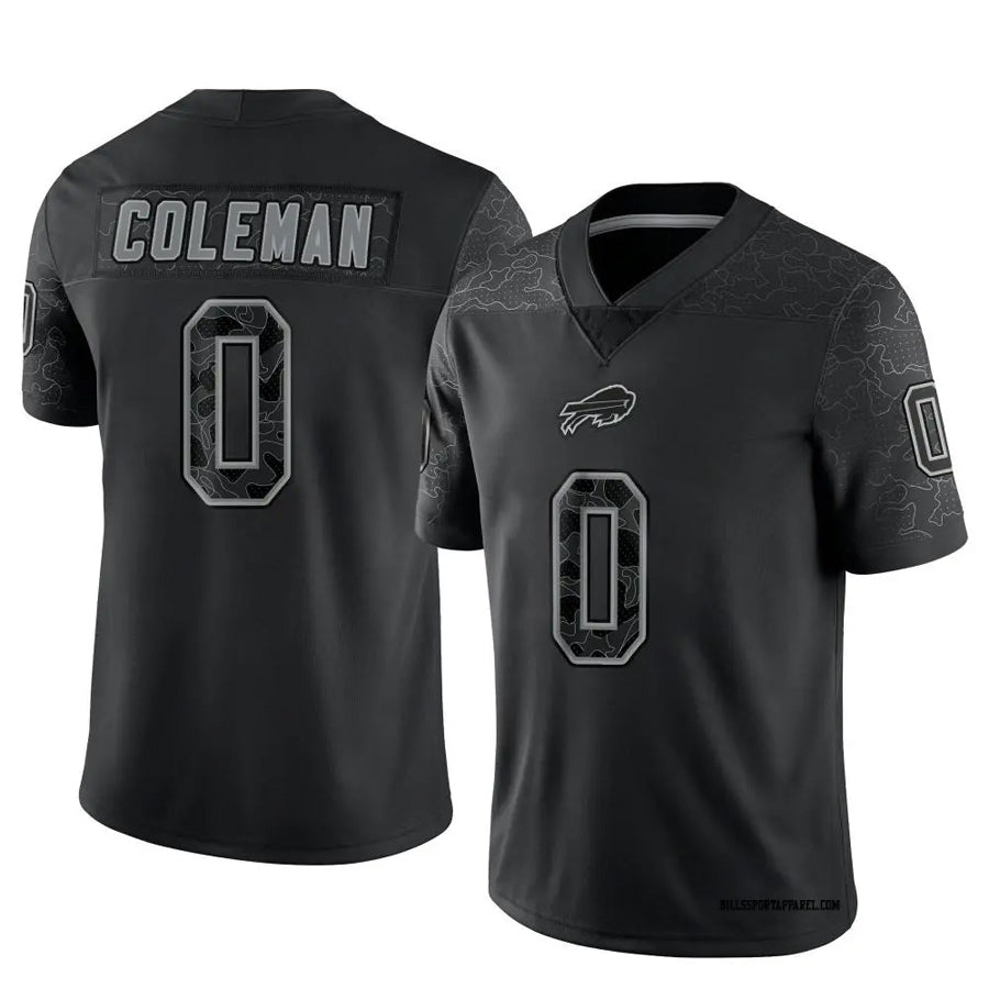 Custom #0 Black BUF Football Shirt Top