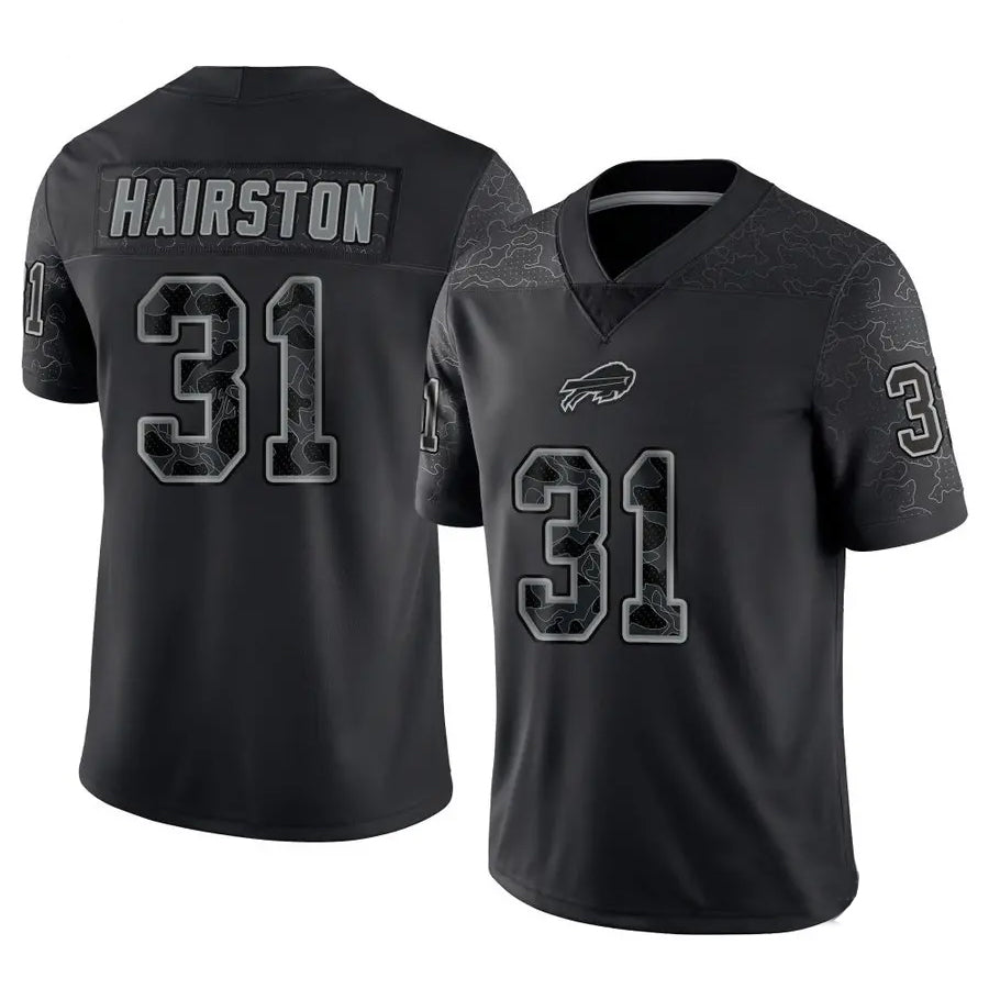 Custom #31 Black BUF Football Shirt Top
