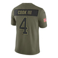 Custom #4 BUF Football Shirt Top