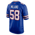 Custom #58 Royal BUF Football Shirt Top