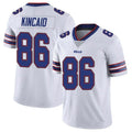 B.Bills #86 Dalton Kincaid Player White Vapor F.U.S.E. Limited Football Jerseys