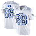 Custom #88 White BUF Football Shirt Top
