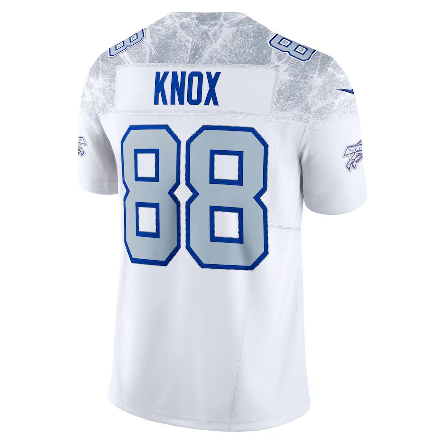 Custom #88 White BUF Football Shirt Top