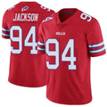 Custom #94 Red BUF Football Shirt Top