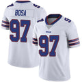 Custom #97 White BUF Football Shirt Top