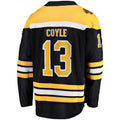 Custom #13 Black BOS Hockey Shirt Top