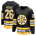 Custom #26 Black BOS Hockey Shirt Top