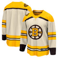 B.Bruins Blank Player Fanatics Cream Premier Breakaway Hockey Jerseys