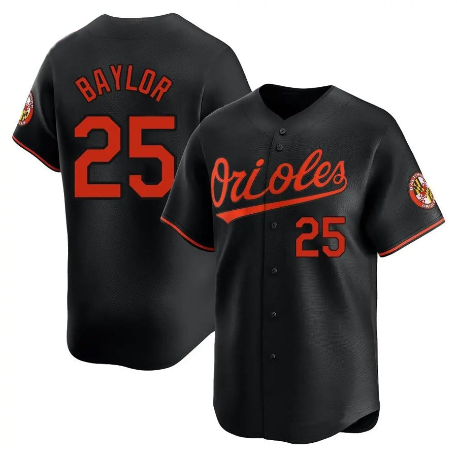 Custom #25 Black BAL Baseball Shirt Top