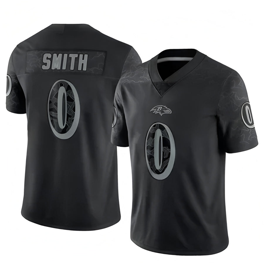 Custom #0 Black BAL Football Shirt Top