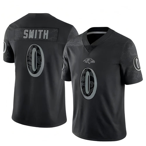 Custom #0 Black BAL Football Shirt Top