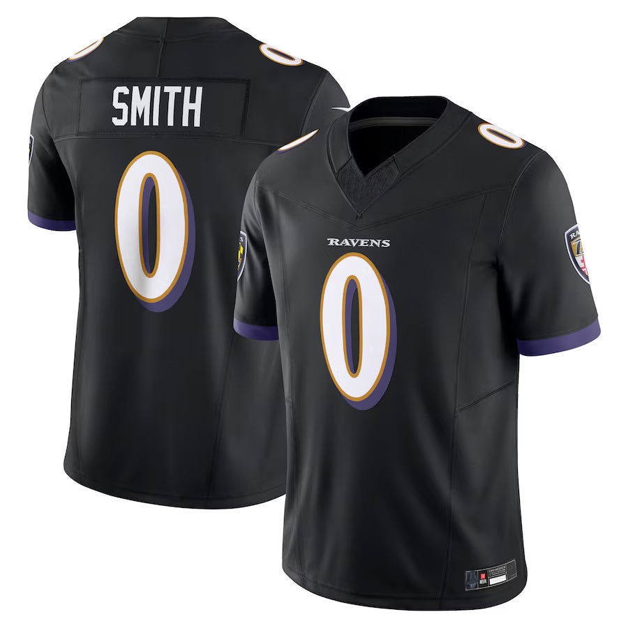 Custom #0 Black BAL Football Shirt Top
